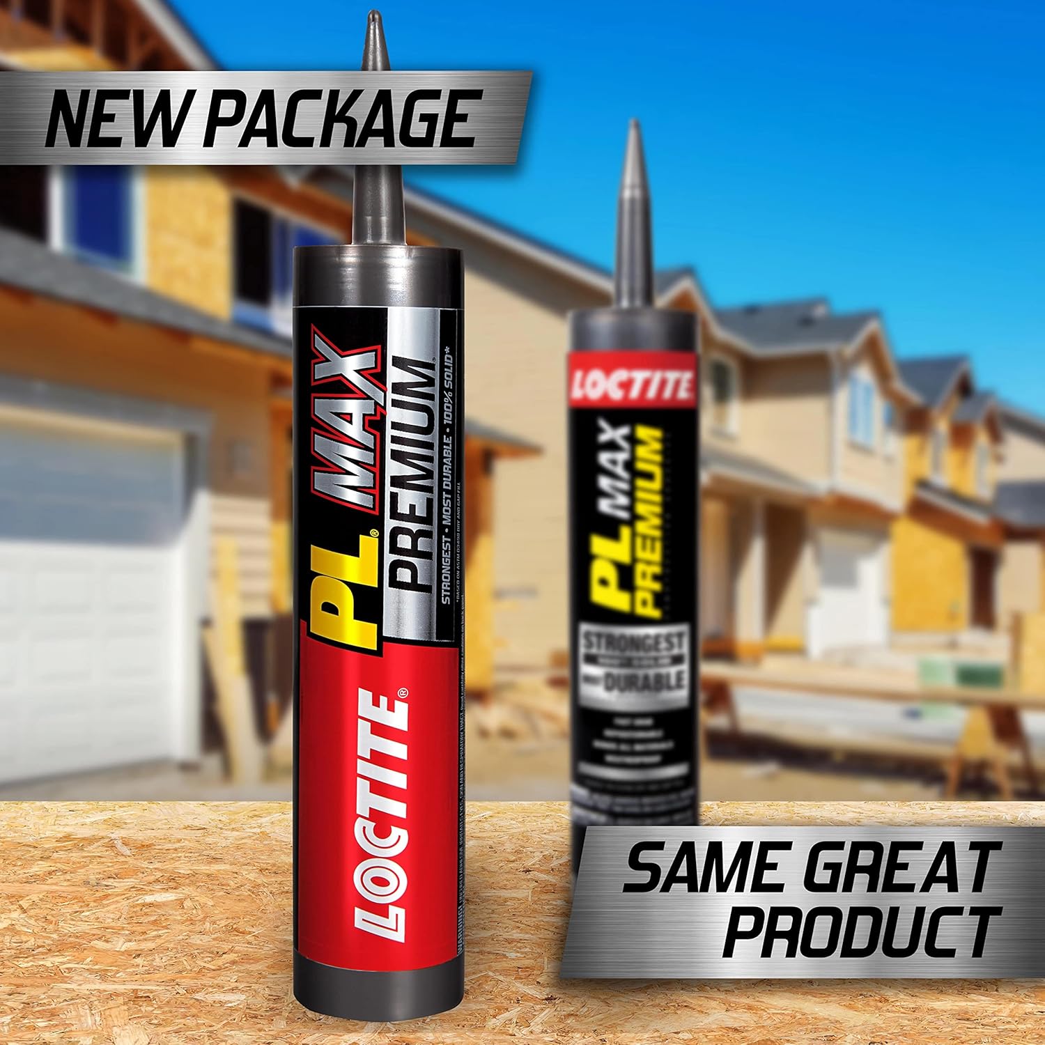 Loctite PL Premium Max Construction Adhesive, Versatile Construction Glue for Wood, Concrete, Stone & More - 9 fl oz Cartridge, Pack of 1 - Image 5